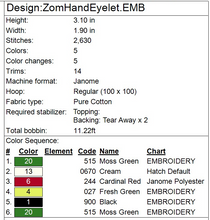 Load image into Gallery viewer, Zombie Hand Fob