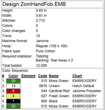 Load image into Gallery viewer, Zombie Hand Fob