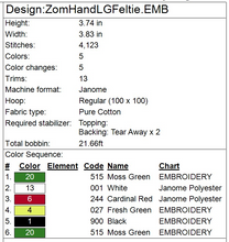 Load image into Gallery viewer, Zombie Hand Ornament