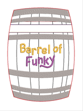Load image into Gallery viewer, ITH Barrel of Funky Zipper Bag