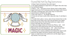 Load image into Gallery viewer, Crystal Ball 4x4 Zipper Bag