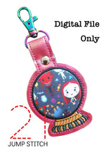 Load image into Gallery viewer, Crystal Ball Fob and Eyelet