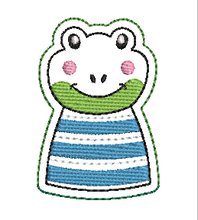 Load image into Gallery viewer, ITH Frog Finger Puppet