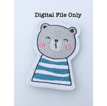 Load image into Gallery viewer, ITH Bear Finger Puppet