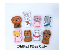 Load image into Gallery viewer, ITH Eight Animal Finger Puppets