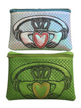 Load image into Gallery viewer, ITH Claddagh Zipper Bag