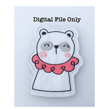 Load image into Gallery viewer, ITH Panda Finger Puppet