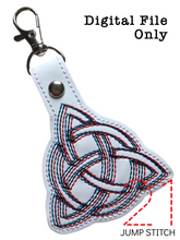 Load image into Gallery viewer, Celtic Knot 3D Fob