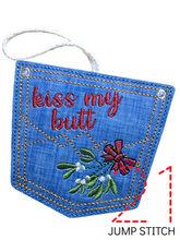 Load image into Gallery viewer, Mistletoe Pocket Ornament