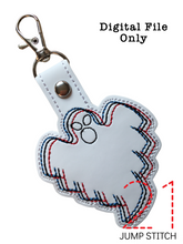 Load image into Gallery viewer, Ghost 3D Fob