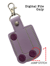 Load image into Gallery viewer, "U" Braille Fob