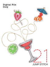 Load image into Gallery viewer, Cocktail Mixers Bookmark Set