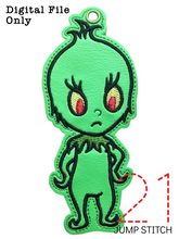 Load image into Gallery viewer, Grinch Chibi Ornament
