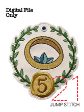 Load image into Gallery viewer, Golden Rings Ornament