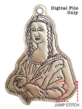 Load image into Gallery viewer, Mona Lisa Ornament
