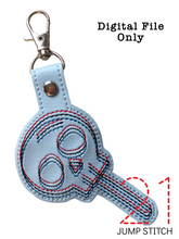 Load image into Gallery viewer, Skully Pop 3D Fob
