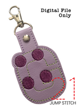 Load image into Gallery viewer, "G" Braille Fob