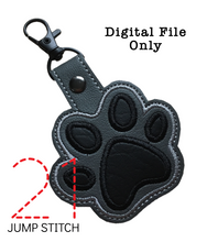 Load image into Gallery viewer, Dog Paw Fob