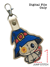 Load image into Gallery viewer, Witch Poppet Fob