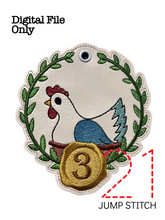 Load image into Gallery viewer, French Hens Ornament