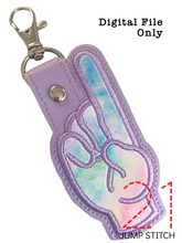 Load image into Gallery viewer, "D" Sign Language Fob