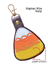 Load image into Gallery viewer, Candy Corn Fob