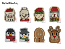Load image into Gallery viewer, Christmas Finger Puppets