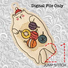 Load image into Gallery viewer, ITH A Chonk Christmas Ornament