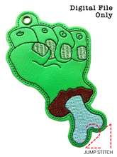 Load image into Gallery viewer, Zombie Hand Ornament