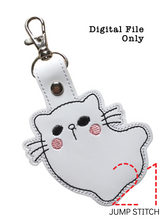 Load image into Gallery viewer, Kitty Ghost Fob