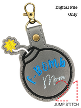 Load image into Gallery viewer, F Bomb Mom Fob