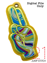 Load image into Gallery viewer, “U” Sign Language Ornament