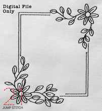 Load image into Gallery viewer, Rectangle Daisy Frame