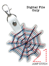 Load image into Gallery viewer, Cobweb 3D Fob