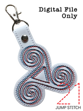 Load image into Gallery viewer, Triskelion 3D Fob