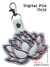 Load image into Gallery viewer, Lotus 3D Fob