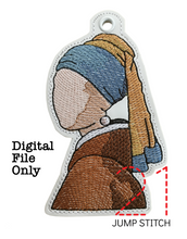 Load image into Gallery viewer, ITH Girl with a Pearl Earring Ornament