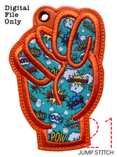 Load image into Gallery viewer, “N” Sign Language Ornament