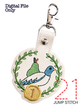 Load image into Gallery viewer, Partridge in a Pear Tree Fob