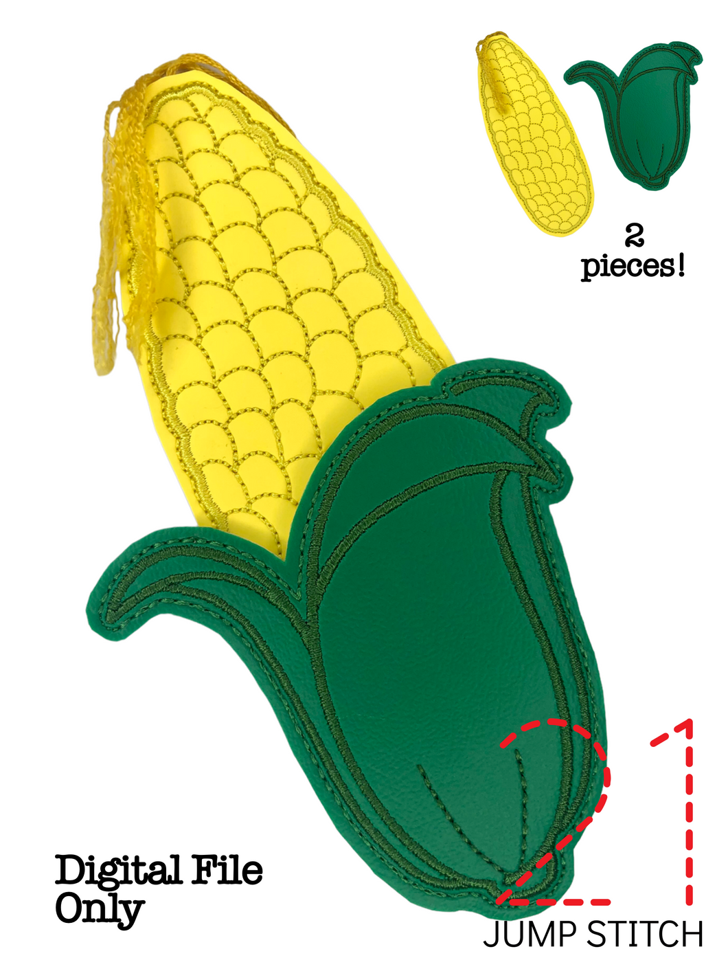 Corn Cob Ornament