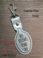 Load image into Gallery viewer, Fork Off Fob