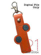 Load image into Gallery viewer, "I" Braille Fob