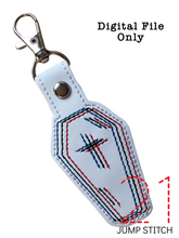 Load image into Gallery viewer, Coffin 3D Fob