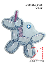 Load image into Gallery viewer, Unicorn Balloon Animal Ornament
