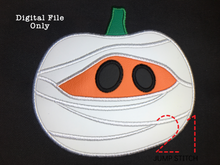 Load image into Gallery viewer, Mummy Pumpkin 5x7