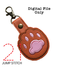 Load image into Gallery viewer, Cat Paw Fob