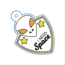 Load image into Gallery viewer, I Need Space Fob and Eyelet