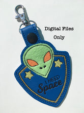 Load image into Gallery viewer, I Need Space Fob and Eyelet
