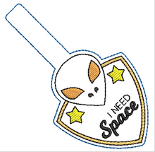 Load image into Gallery viewer, I Need Space Fob and Eyelet