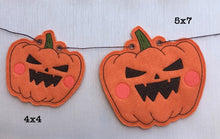 Load image into Gallery viewer, Jack O Lantern One 5x7 Bunting